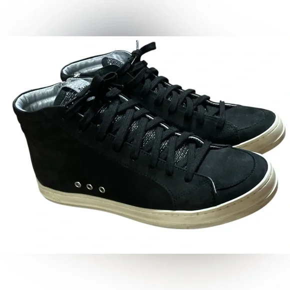 P448 Skate Lace Up High Top Sneakers - Picture 2 of 9